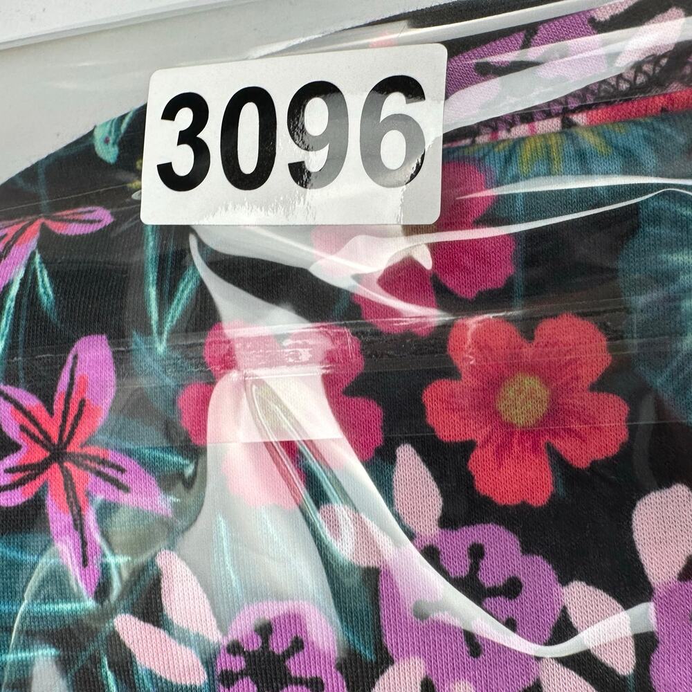 Natori Sleepshirt Womens Medium Pink Floral Short Sleeve Stretch Comfort Pajamas - Picture 9 of 9